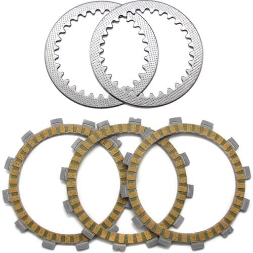 Steel Plate Disc Springs Clutch Friction Plates For Suzuki TS50X 1984-1994 TV50 1991 1994 ZR50 KEN/KEX/SLKX/SKX 1979-1981 SMX50