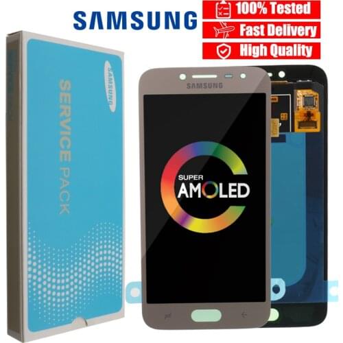 SUPER AMOLED For Samsung Galaxy J2 pro 2018 J250 J250F LCD Display and touch screen digitizer assembly adjust brightness