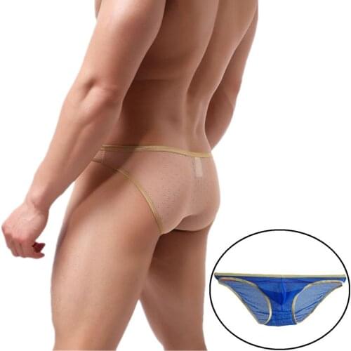High Quality Men Underwear Mens Sexy Fashion Mini Briefs Bikini Underwear Man U Convex Panties Plus Size M L XL XXL