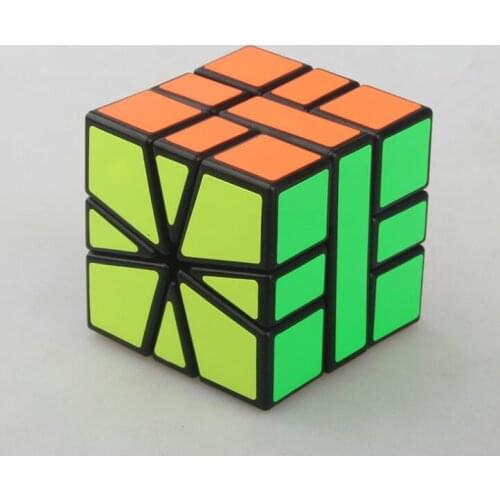 Yuxin square 1 Magnetic with Black Side SQ1 Cubo Magico Puzzle Square-1 Magic Cube Education Toys for Children Square 1