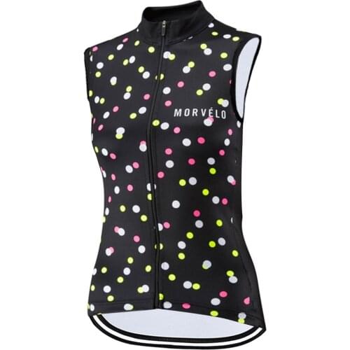 Morvelo Women Sleeveless Cycling Jerseys Summer Cycle MTB Road Bike Gilet Breathable Sport Undershirt Tops Camisa Ciclismo