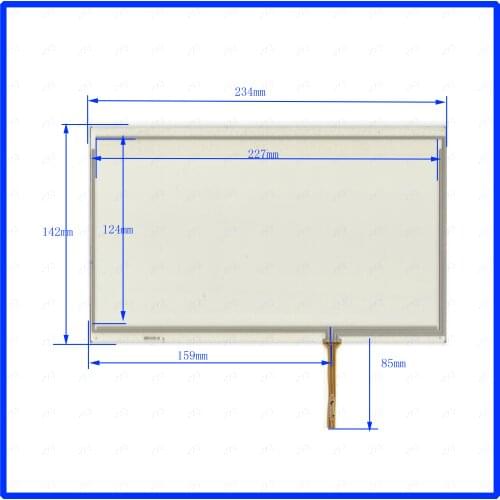 ZhiYuSun XWT1172 10.1inch touchscreens 234mm*172mm touchsensor glass 234*172 used cad DVD video