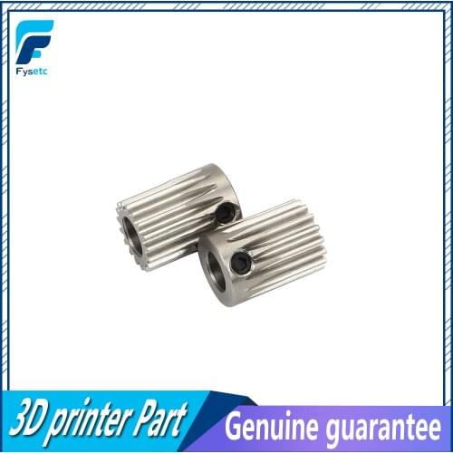 Hardened Steel BMG Extruder GAER Pinion Gear 5mm/0.5M 17T for Extrusion Wheel Titan for 3D printer Extruder