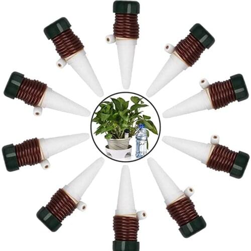 10 Pcs Automatic Plant Watering Tools Ceramic Gardening Plants Automatic Watering Device For Garden Drip Irrigation Dropshipping