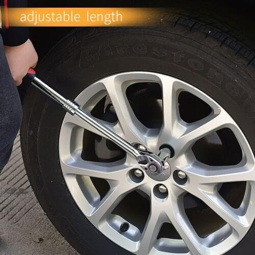 3/8 Inches Retractable Ratchet Wrench Kit Repair Tool for Car Bicycle Bicycle Socket Wrench Tool