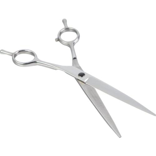 7 Inch Pet Scissors Pet Grooming Silver Pets Dog Haircut Stainless Steel Grooming Scissors Four Styles Hairdressing Scissor