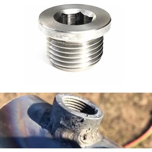 Auto screw nut O2 Oxygen Sensor Metal Weld On Bung & Plug Wideband Nut & Cap Kit Set For Automotive Goods Car accessories