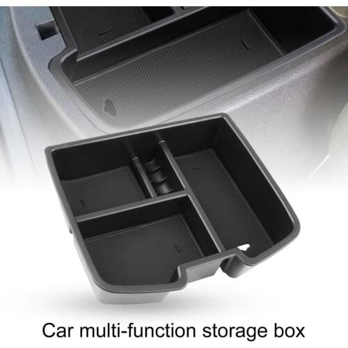 Car Organizer Tray Black Gap Center Console Storage Tray 19166288 for Chevrolet Silverado/Tahoe Car Accessaries