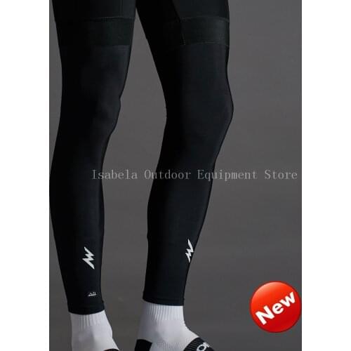 Morvelo Leg Warmers Men Women Compression Cycling Legwarmers Sport Safety Running Legging Basketball Soccer Tights Sportswear