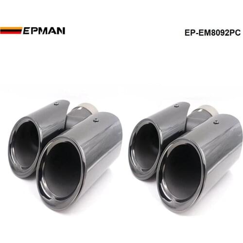 Chrome 304 Stainless Steel Exhaust Muffler Tip For Porsche 14 macan EP-EM8092PC
