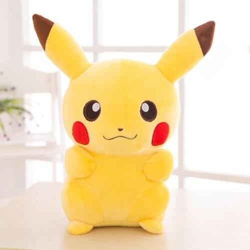 Smile Pikachu Animal Dolls 20/35/45CM Cute Plush Toys,Children Soft PP Cotton Kids As Birthday Christmas Gift