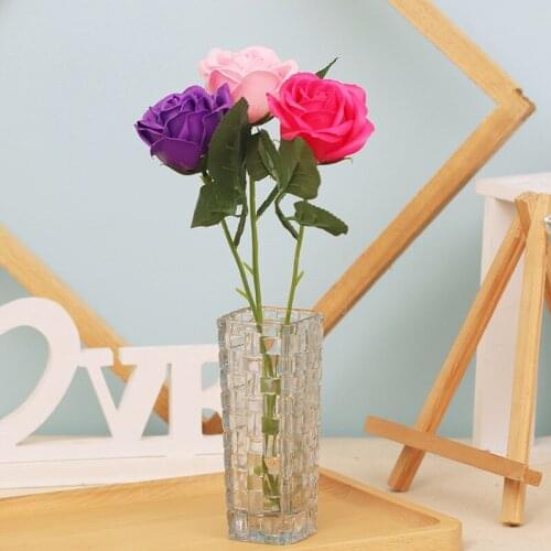 Artificial Rose Blossom Roses Banquet/Home/Wedding Decoration Artificial Flowers Flower Real Touch Roses Mothers Day Gifts