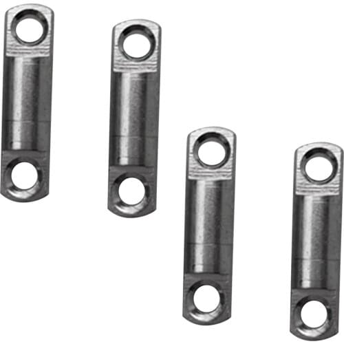 4 Pcs 23 mm Premium Diving Finger Reel Line 360 Degree Rotatable Swivels for Scuba Diving Fishing Snorkeling Stainless Steel