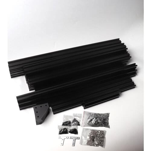 High quality BLV mgn Cube Frame kit & Hardware Kit, anodized after cut For DIY CR10 3D Printer Z height 365MM