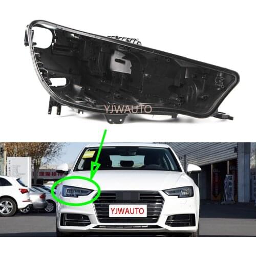 Headlight Base For Audi A4 A4L 2017 2018 2019 Headlamp House Car Rear Base Front Auto Headlight Back House
