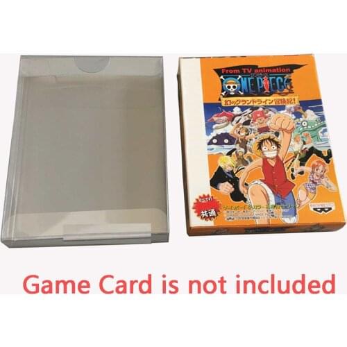 Transparent Game Card Case display Box Protector For G-B /G-B-C PET Storage Box for Gameboy Color JP Edition