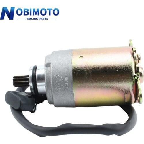 GY6 150cc Motorcycle Starter High Performance Alloy Electric Starting Motor For GY6 125cc-200cc Engine ATV Moped Scooter 2CQ-143