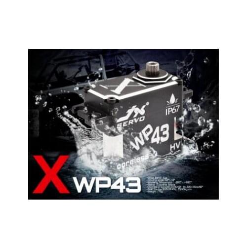 JX Servo WP43 43KG 2BB Full Waterproof CNC Coreless Servo For RC Model Helicopter Parts