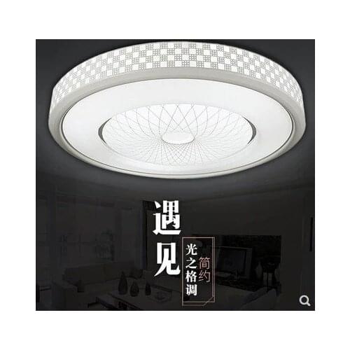 Living room lights round bedroom lamps modern home balcony lights Led Ceiling Lamp, Modern Simple Acrylic Round Light CL50916