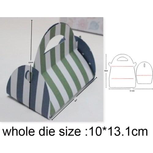 Craft dies Christmas Gift Box Cutting Dies Stencils For Greeting Card Making Scrapbooking dies Metal Dies Nouveau Arrivage 2020