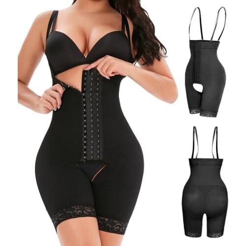 Strengthen Seamless Firm Control Shapewear Underwear Bodysuit Plus Size Body Shaper Women Waist Trainer Slimming Shapers Fajas
