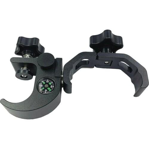 High Quality Corrosion-resistant HI-TARGET iHand30 collector Bracket Mount Range Pole Cradle Bracket hi-target holder + compass