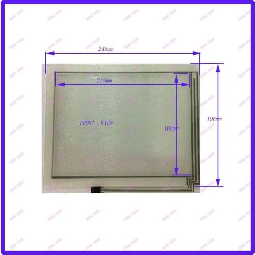 ZhiYuSun NEW 12.1 inch Touch Screen 4 wire resistive USB touch panel overlay kit 248*196