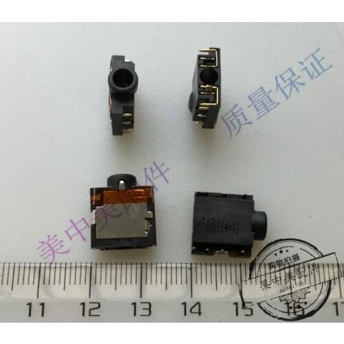 2pcs) original notebook audio headphone connector socket for HP energy 4 energy 6