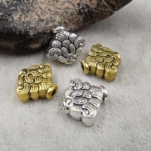 20pcs/lot Antique Gold Color Cloud Design Charm Beads 16x15mm Necklace Bracelet Spacer Beads DIY Jewelry Making Accessories