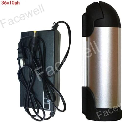 36v 10ah bottle lithium ion battery 36v 10ah ketle electric bicycle battery waterkoker li-ion 36v for fiets e-bike + 2A charger