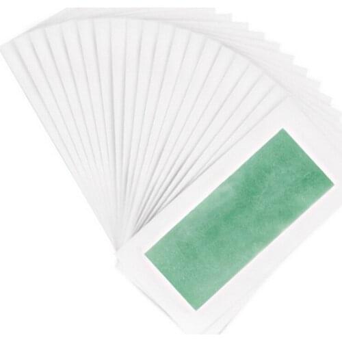 50set 10pcs/set Hair Removal Double Side Cold Wax Strips Paper For Leg Body Facial Hair for man and woman 4 scent tool new
