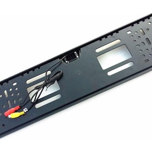 Rear View Car Camera CCD HD Universal European Reversing Lens License Plate Frames Infrared Night Vision Auto Accessories