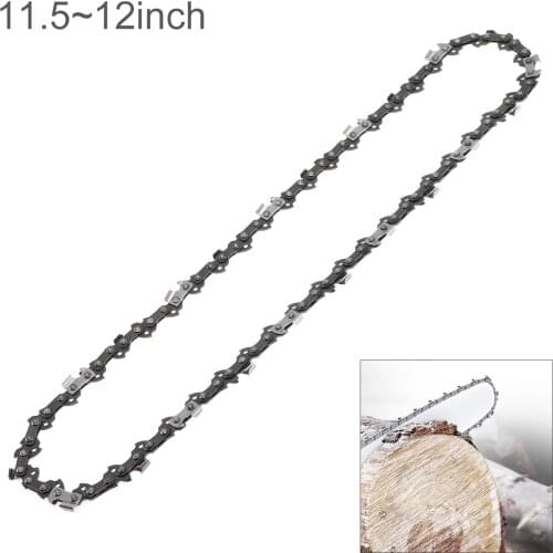 12Inch Chainsaw Chain 3/8 Pitch Saw Chain 45 Drive Link Electric Chainsaw Parts Chainsaw Blades for Woodworking