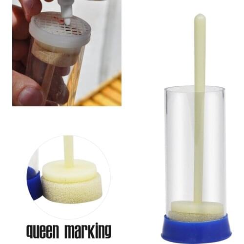 Queen Bee Marking Bottle Simple Tool Queen Bee Marking Bottle Simple Tool Queen Mark Tube Goods Tools For Beekeeper Supplies