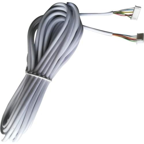 Door cable 5M 6 wire cable for video intercom Color Video Door Phone doorbell wired Intercom connection cable