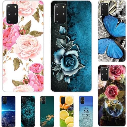 Fashion Flower Case For OPPO A92 A72 OPPO A52 4G 6.5" Cover Soft Silicone Cat Printing Capa Back Coque