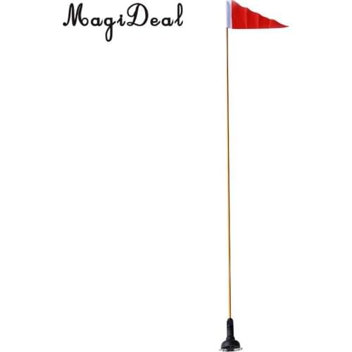 MagiDeal Inflatable Boat 1.2M Safety Flag Base Kit With Rail Mount Base Tool for Rowing Canoe Kayak DIY Dinghy Yacht Accessory