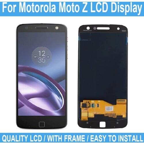 5.5" New Repair Parts LCD For Motorola Moto Z Display Touch Screen For Motorola XT1650 XT1650-03 -05 Digitizer Assembly +Tested