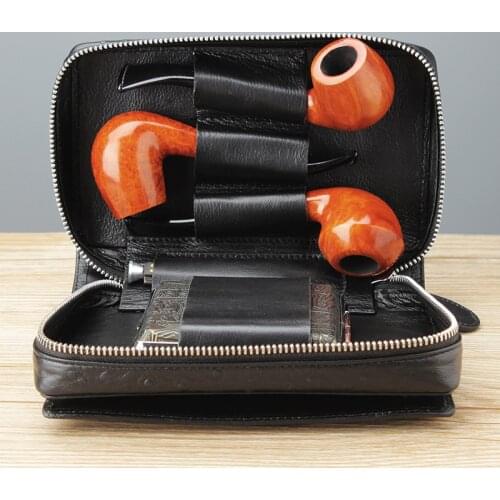 Portable Carrying Storage Bag Cigarette Rolling Pipe Tobacco Bag Tobacco Case Smoking Cigarette Accessories Gift