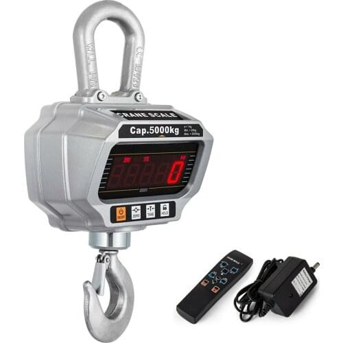 Portable 5Ton Crane Scale High Precision Industrial Digital Hook Scale Weight Digital LCD Display
