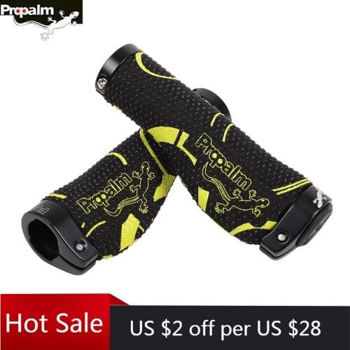 Propalm MTB Bicycle Handlebar Grips Silicone Particles Shock Absorption Anti-slid Bike Grips Cover Road Cycling Bicycle Parts