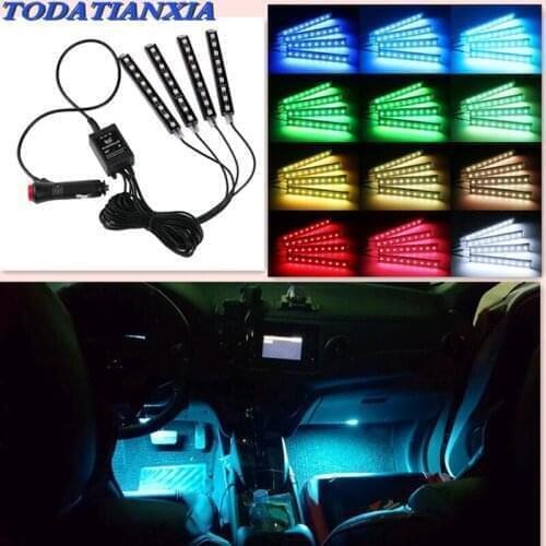 NEW Car Remote Interior decoration LED Strip for outlander xl mitsubishi lancer x esta sw cross opel antara w212 honda accord 8