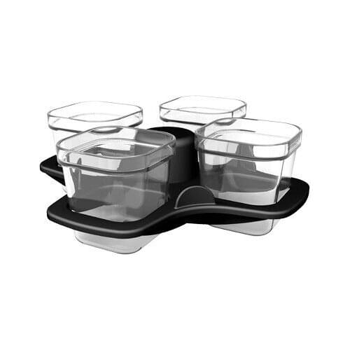 Tefal accessory baking cups jugs glass cupcake cheesecake + cookbook ActiFry