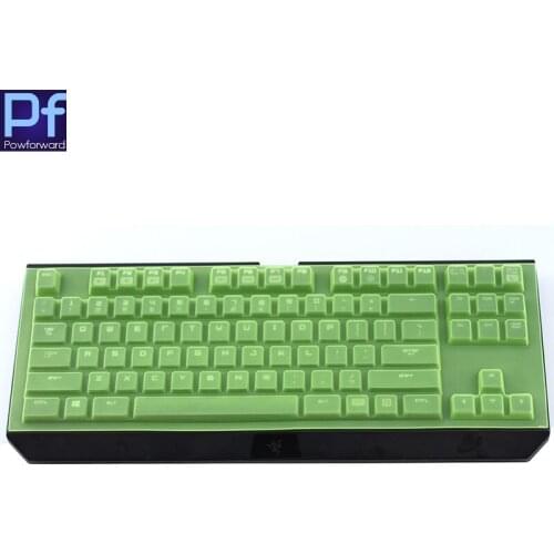 Waterproof and dustproof clear Keyboard Skin Cover Protector For Razer BlackWidow 2014 Tournament Edition Mechanical 87 keys