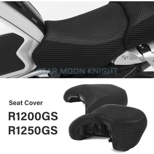 Motorcycle Protecting Cushion Seat Cover For BMW R1200GS R 1200 GS LC ADV Adventure R1250GS Fabric Saddle Seat Cover Accessories