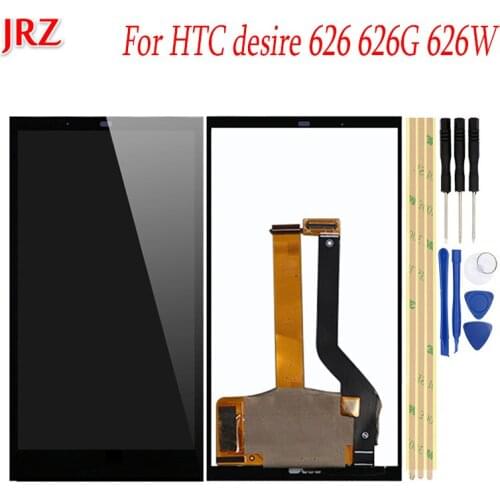 JRZ For HTC Desire 626 626G 626W LCD Display 5.0 inch Screen Digitizer Assembly With Tools For HTC Desire 626G