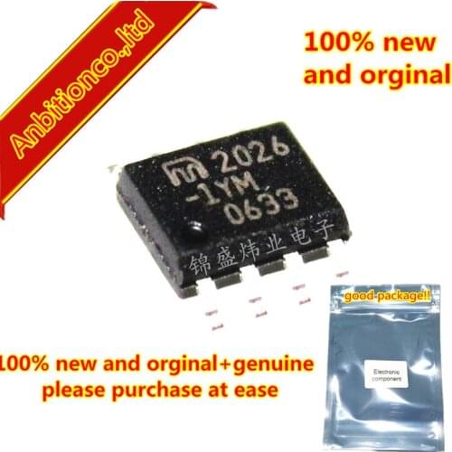 10pcs 100% new and orginal MIC2026-1YM MIC2026-1BM SOP8 Dual-Channel Power Distribution Switch in stock