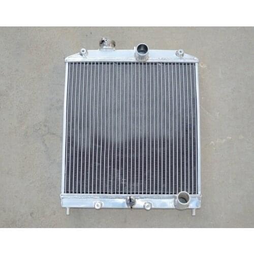 High Performance 2 ROW Aluminum Radiator 1992-2000 For HONDA Civic EK EG D15 D16 28MM IN/OUT PIPE 93 94 95 96 97 98 99