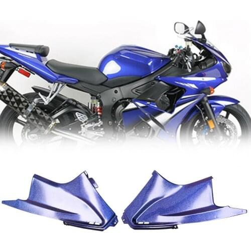 2Pcs Side Panel Durable Perfect Fitment ABS Motorcycle Side Cover for Yamaha R6 03-05 Motorcycle Accessories