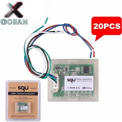 20pcs/lot Newest SQU OF68 Universal CAR EMULATOR Mini Parts Big Works Universal Emulator For VW and Others free shipping